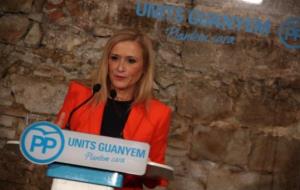 Cristina Cifuentes, la presidenta de la Comunitat de Madrid. ACN / Laura Fígols