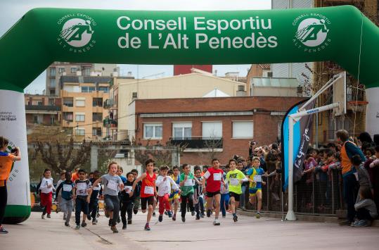 Cros escolar del Baltà. Eix