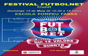 Cunit celebra el primer Festival FutbolNet amb la Fundació FC Barcelona. EIX