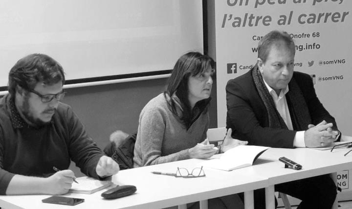 Debat sobre l’economia de la ciutat amb Ariadna Llorens i Isidre Also. Som VNG