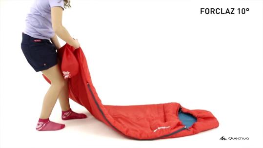 Decathlon alerta que un sac de dormir per a nens pot provocar ofegaments a l'usuari i recomana tornar-lo. Decathlon