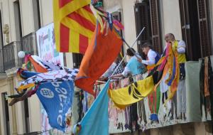 Diumenge de Comparses reivindicatives a Vilanova i la Geltrú contra el 155 i per la 