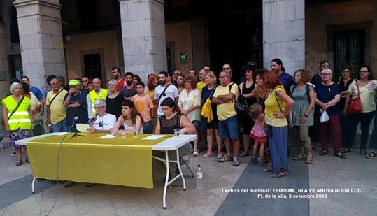 Diverses entitats van donar suport al Manifest. Iaioflautes del Garraf