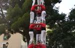 Doble clàssica de 8 dels Xicots de Vilafranca, abans de la Festa Major. Xicots de Vilafranca
