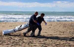 El cadàver trobat a la platja de les Botigues de Sitges és el de l’home que va desaparèixer dimecres a Garraf