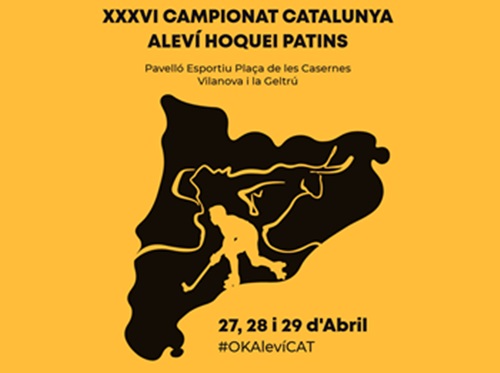 El Campionat de Catalunya d'hoquei patins aleví es jugarà a Vilanova i la Geltrú del 27 al 29 d'abril. EIX