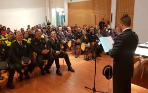 El cos de la Policia Local de Sant Pere de Ribes va celebrar dimarts el Dia de la Policia amb el reconeixement a mèrits i trajectòries dels agents