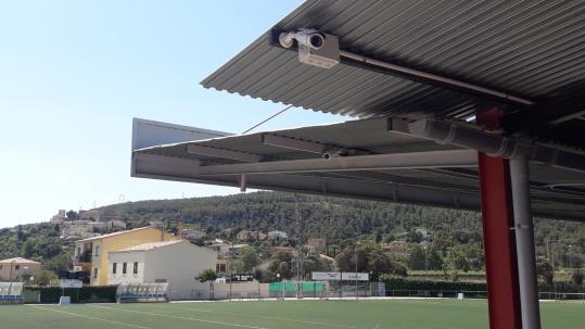 El govern municipal de Sant Martí Sarroca instal·la sistemes de videovigilància al camp de futbol, al pavelló, a la piscina i als equipaments escolars