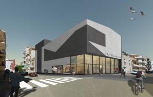 El govern vol aprovar al ple de dimarts el projecte del nou teatre de Roquetes. EIX