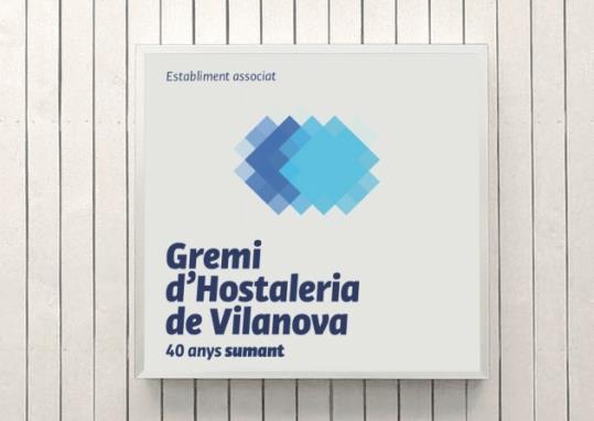 El Gremi d'Hostaleria de Vilanova presenta la seva nova identitat gràfica corporativa. EIX