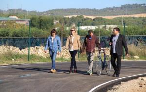 El nou circuit de ciclisme de Vilanova, a punt per acollir els primers entrenaments. Ajuntament de Vilanova