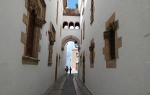 El Palau de Maricel recupera la barana de la terrassa i llueix més blanc que mai. Museus de Sitges