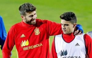 El penedesenc Marc Bartra torna a la selecció espanyola de futbol. Facebook Marc Bartra