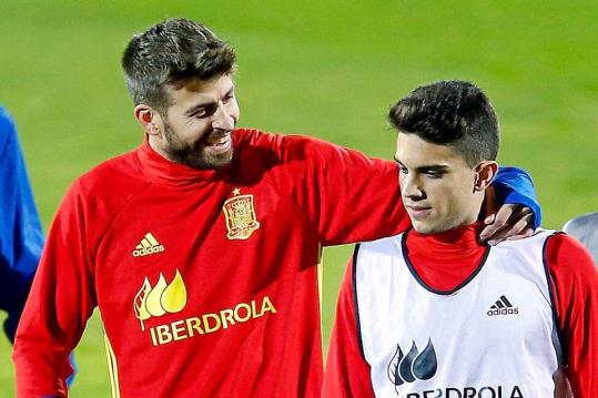 El penedesenc Marc Bartra torna a la selecció espanyola de futbol. Facebook Marc Bartra