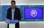 El president del PPC, Xavier García Albiol, en roda de premsa aquest dilluns 17 de setembre de 2018. ACN