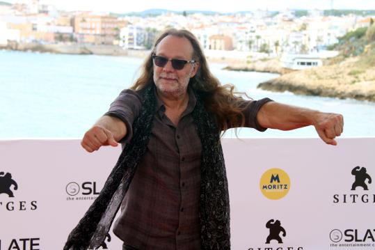 El productor, director i dissenyador d'efectes especials de 'The Walking Dead', Greg Nicotero, al Festival de cinema de Sitges. ACN