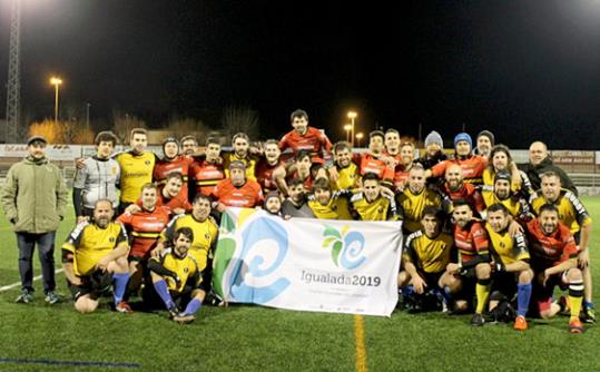 El rugbi de la comarca dona suport a la candidatura de la nostra capital a ser Ciutat Europea de l'Esport 2019. Eix