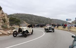 El temps es deté en el 60 Ral·li Internacional de Cotxes d'Època Barcelona-Sitges. Ral·li de Sitges