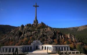 El Valle de los Caídos, en una imatge del documental 'Avi, et trauré d'aquí!'. TVC