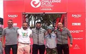 Els atletes del CN Sitges a la Challenge Half i Short de Salou