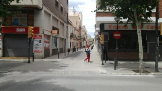 Els locals d’oci nocturn del carrer Correu ja tanquen a les dues de la matinada els dissabtes. Jordi Lleó