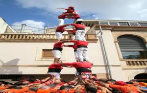 Els Minyons de l’Arboç s’encallen amb el 4 de 7 a la diada del seu local. Minyons de l'Arboç