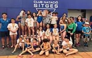 Els nedadors escolars del Club Natació Sitges