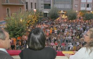 Els pobles agermanats pregoners de Fires a Sant Sadurní d'Anoia. Ajt Sant Sadurní d'Anoia