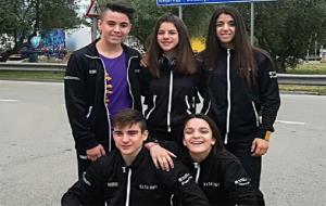 Els representants del Club Judo Olèrdola. Eix