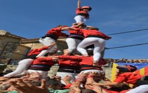 Els Xicots de Vilafranca actuen un any més a la diada femenina de Bellprat. Xicots de Vilafranca
