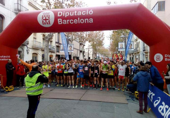 Enguany hi han participat 1.300 atletes, un centenar més que l'any anterior. Ajt. Vilanova