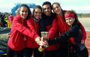 Equip juvenil femení del Club Esportiu Penedès. Eix
