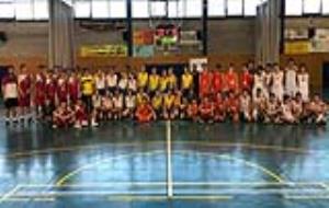 Equips participants al torneig de bàsquet Garraf 2018