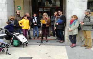 Espais familiars i l'Ajuntament de Vilanova es manifestes a favor dels drets del infants