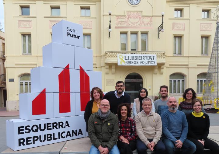 Esquerra Republicana Sant Sadurní d’Anoia presenta les deu persones que encapçalaran la llista a les municipals. ERC