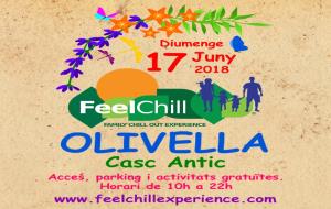 Feel Chill celebra el 17 de juny la seva 3a edició al casc antic d’Olivella, al cor del Parc del Garraf