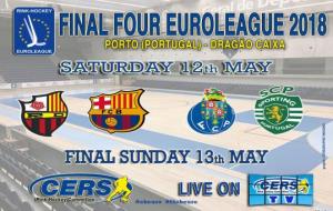 Final a Quatre de la Lliga Europea . Eix