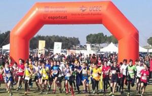 Final Nacional de Cros dels Jocs Esportius Escolars de Catalunya . Eix