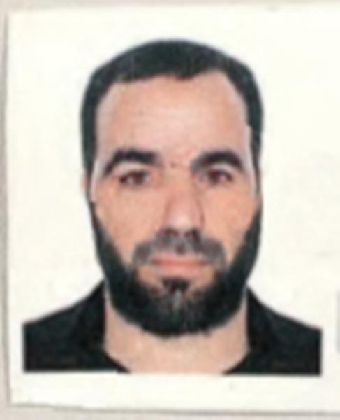 Foto de carnet de l'imam de Ripoll, Abdelbaki Es Satty, trobada entre les runes d'Alcanar i inclosa a la causa dels atempats del 17-A. ACN