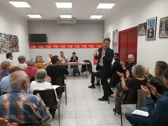 Francisco Romero és proclamat candidat del PSC a Vilafranca per aclamació de l'assemblea. PSC