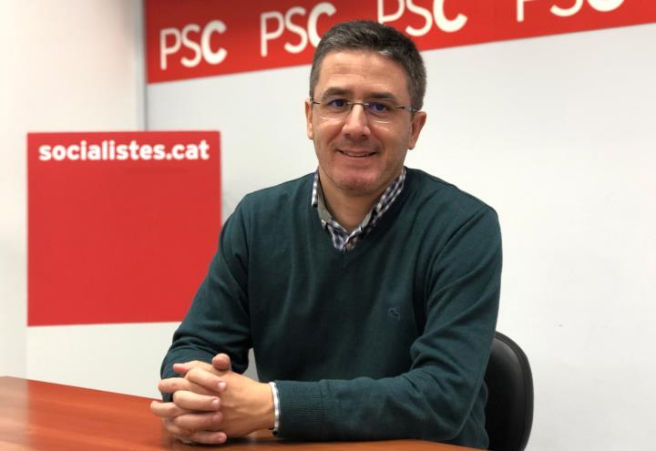 Francisco Romero serà un cop més el candidat del PSC a l’alcaldia de Vilafranca en les eleccions municipals del maig del 2019. EIX