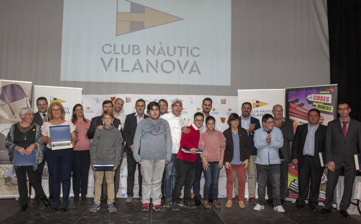  Gala de la Nàutica i de l’Esport 2018 del Club Nàutic Vilanova. Eix