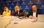 Glòria Garcia, Neus Lloveras i Joan Carles Lluch. Míriam de Lamo