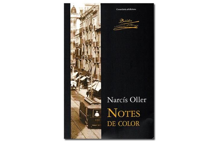 Imatge coberta de 'Notes de color', de Narcís Oller. Eix