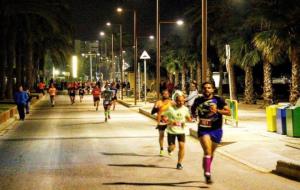 Imatge d'arxiu de la Vilanova Night Run. Eix