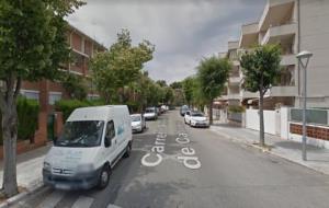 Imatge del carrer d'Alexandre de Cabanyes de Vilanova. Google Maps