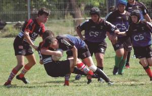 Imatge del partit de l'Anoia Rugbi Club. Eix