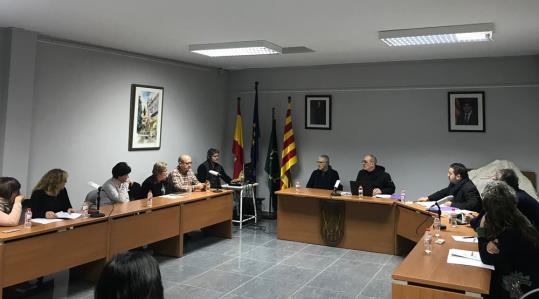 Imatge del ple celebrat dijous dia 28 de desembre. Ajuntament de Banyeres