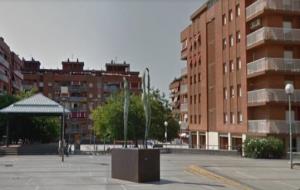 Imatge general de la plaça d’Enric Cristòfol Ricart. Google Maps