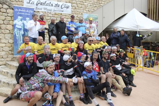 Imatges de la 8ena. edició de la cursa clàssica La Pedals de Clip. Eix